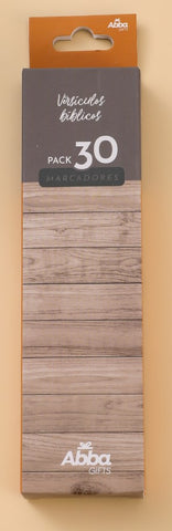 Image of Pack 30 marcadores de libro en caja de cartón. para Dios todo es posible