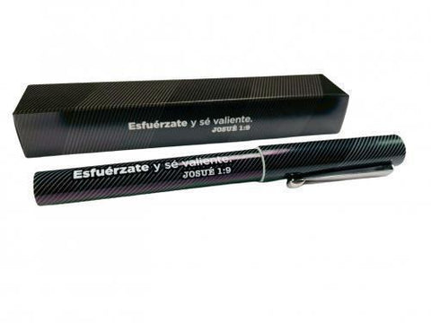 Image of BOLIGRAFO CON CAJITA MODELO: ESFUERZATE Y SE VALIENTE