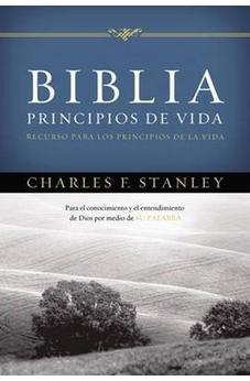 Biblia NVI Principios de Vida Charles Stanley Tapa Dura