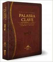 Biblia RVR 1960 de Estudio Palabra Clave Piel Marrón