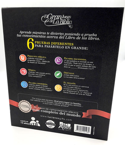 Image of El Gran Juego de la Biblia