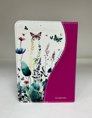 Image of Biblia RVR 1960 Bolsillo Lila Símil Piel