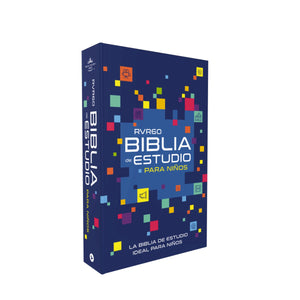 Biblia RVR 1960 de Estudio para Niños Rústica