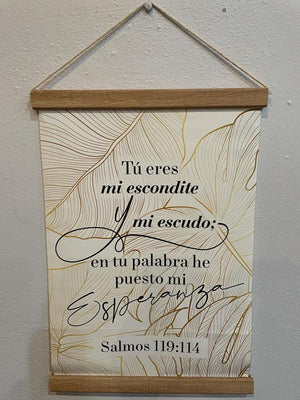 Cuadro Art Scroll Tu Eres M Escondite