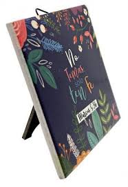 Image of Plaqué Cerámico de Sobremesa: No Temas