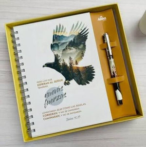 Pack Libreta y Bolígrafo. Nuevas Fuerzas
