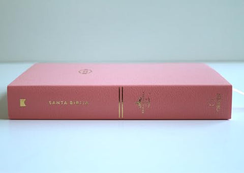 Image of Biblia RVR 1960 para Regalos y Premios Rosada Símil Piel
