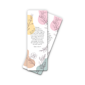 Pack de 25 Marcadores: Juan 3:16