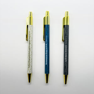 Pack 3 Bolígrafos de Lujo Hombre de Fe