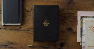 ESV LARGE PRINT STUDY BIBLE (TRUTONE, OLIVE, BRANCH DESIGN)
