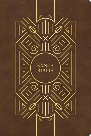 Biblia RVR 1960 de Estudio de Credos y Confesiones Café Símil Piel con Índice