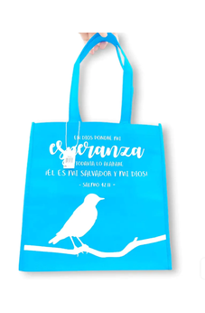 Bolsa Tote Bag Azul Esperanza