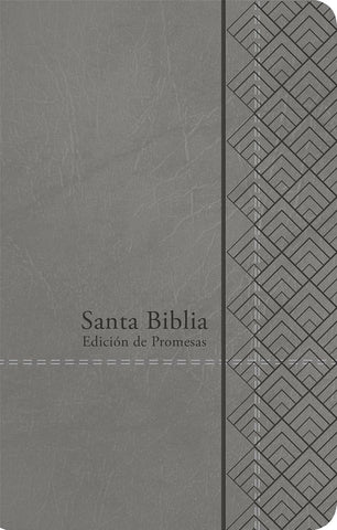 Image of Biblia RVR 1960 Letra Grande Tamaño Manual Gris Símil Piel
