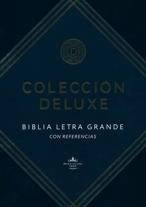 Biblia RVR 1960 Deluxe Piel Genuina Negro