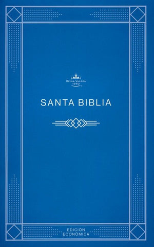 Image of Biblia RVR 1960 Económica Azul Rústica