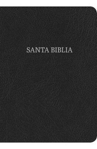 Image of Biblia RVR 1960 Letra Grande Tamaño Manual Piel Fabricada Negro con Índice