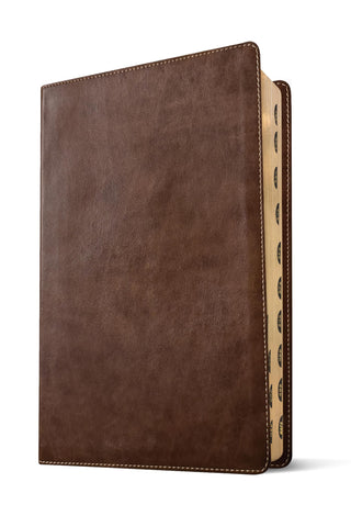 Image of Biblia NTV Letra Súper Gigante Filament Símil Piel Café Rústico Índice