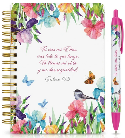 Image of PACK LIBRETA ANILLAS CON BOLIGRAFO. TU ERES MI DIOS