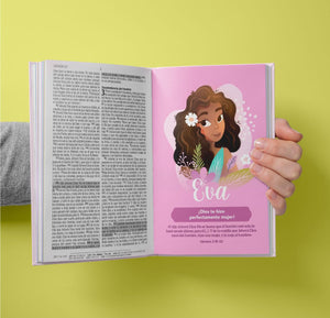 Biblia RVR 1960 de Promesas para Niñas Tapa Dura