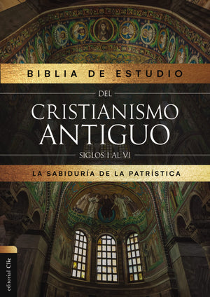 Biblia RVR 1977 de Estudio Patrística Tapa Dura con Índice