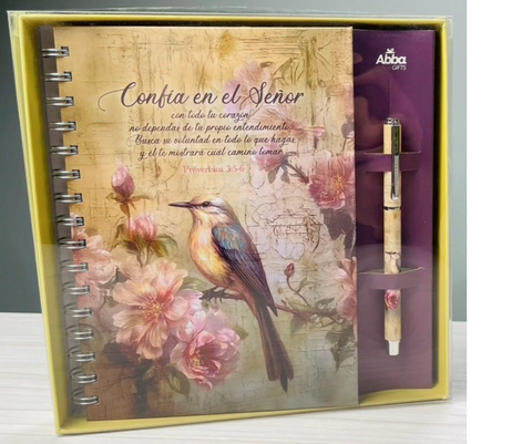 Image of PACK LIBRETA Y BOLIGRAFO. CONFIA EN EL SENOR