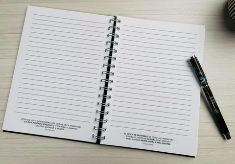 Image of PACK LIBRETA Y BOLIGRAFO. ESFUERZATE Y SE VALIENTE