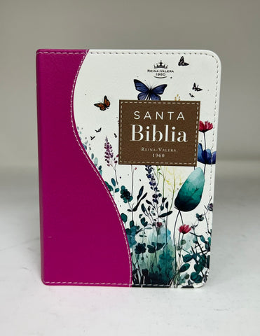 Image of Biblia RVR 1960 Bolsillo Lila Símil Piel