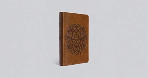 Image of ESV THINLINE BIBLE (TRUTONE, BROWN, ROYAL LION)