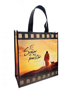 Bolsa Tote Bag Grande A Todo Color El Señor es mi Pastor