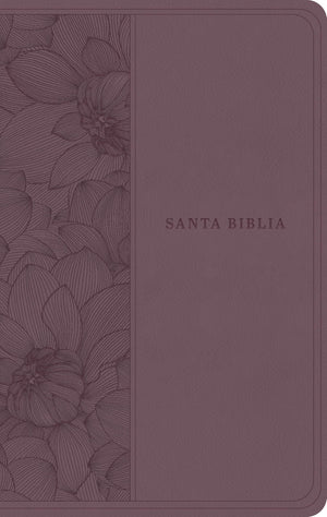 Biblia NTV Valor Prémium con Filament Símil Piel Púrpura