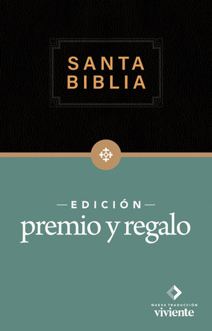 Image of Biblia NTV Edición Premio y Regalo Vinil Negro Letra Roja