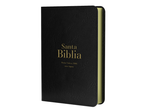 Image of Biblia RVR 1960 Letra Gigante 14 puntos Símil Piel Negro