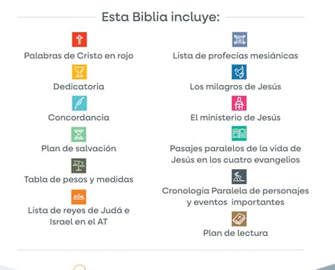 Image of Biblia RVR 1960 para Regalos y Premios Aguamarina con Sopa de Letras