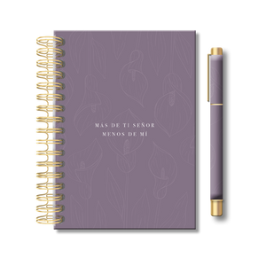 Pack Diario y Boligrafo: Más de ti Señor