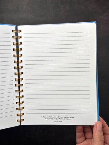 Image of Libreta de Anillas con Elásico Los que Esperan el Señor