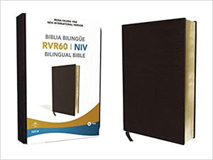 Biblia RVR 1960 NIV Bilingüe Símil Piel Negra