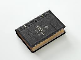 Image of Biblia RVR 1960 Letra Grande Tamaño Manual Neoclassic Negro Símil Piel