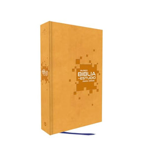 Biblia RVR 1960 de Estudio para Niños Piel Mango