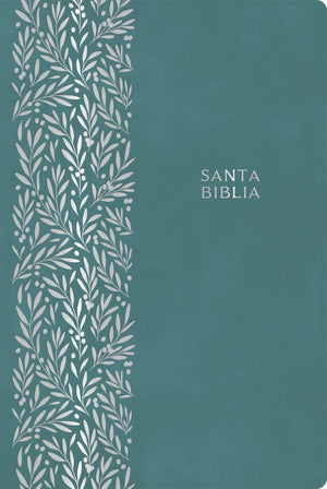 Biblia RVR 1960 Letra Gigante Verde Esmeralda Símil Piel con Índice