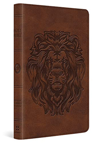Image of ESV THINLINE BIBLE (TRUTONE, BROWN, ROYAL LION)
