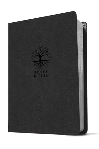 Image of Biblia RVR 1960 de Estudio del Diario Vivir Letra Grande Símil Piel Carbón Letra Roja