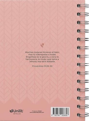 Libretas Reflexiones Oraciones y Enseñanzas Rosa