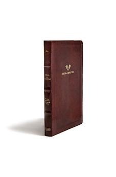 Biblia RVR 1960 del Ministro Caoba Fino Piel Fabricada