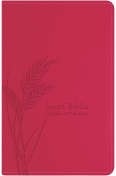 Biblia RVR 1960 Promesas Letra Grande Tamaño Manual Rosada Índice