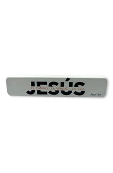 Bloque Decorativo Madera Jesús, el Camino, la Verdad y la Vida