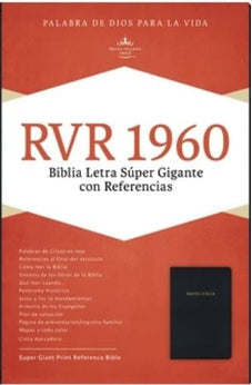 Biblia RVR 1960 Letra Súper Gigante Marrón