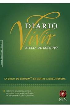 Biblia NTV de Estudio Diario Vivir Tapa Dura