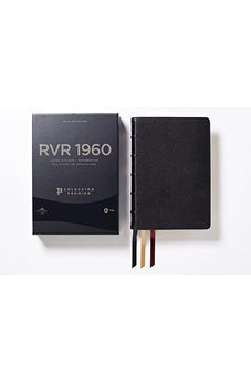 Biblia RVR 1960 Letra Gigante Colección Premier Negro Interior a dos Colores
