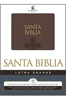 Biblia RVR 1960 Letra Grande Marrón