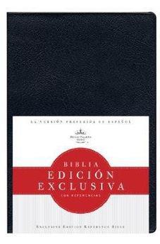 Biblia RVR 1960 Exclusiva con Referencias Negro Vinilo